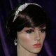 Lady Helena handmade Swarovski crystal flower bridal headband - thumbnail 5 click to replace large image