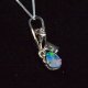 Lady Kalani 925 silver Opal doublet necklace - thumbnail 3 click to replace large image