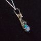Lady Kalani 925 silver Opal doublet necklace - thumbnail 4 click to replace large image