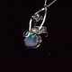 Lady Kalani 925 silver Opal doublet necklace - thumbnail 6 click to replace large image