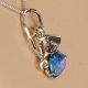 Lady Kalani 925 silver Opal doublet necklace - thumbnail 8 click to replace large image