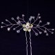 Lady Lyra Swarovski flower hair pin - thumbnail 1 click to replace large image