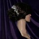 Lady Lyra Swarovski flower hair pin - thumbnail 8 click to replace large image