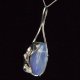 Lady Pamela 925 silver Opal necklace - thumbnail 5 click to replace large image