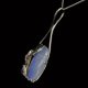 Lady Pamela 925 silver Opal necklace - thumbnail 7 click to replace large image