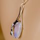 Lady Pamela 925 silver Opal necklace - thumbnail 9 click to replace large image