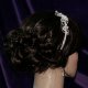 Lady Rosaleen handmade Swarovski pearl flower bridal headband - thumbnail 8 click to replace large image