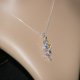 Lady Rosalina handmade Swarovski 925 necklace - thumbnail 6 click to replace large image