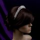 Princess Carmina handmade Swarovski bridal tiara - thumbnail 9 click to replace large image