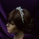 Princess Eleanor handmade Swarovski bridal tiara - thumbnail 12 click to replace large image
