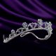 Princess Eleanor handmade Swarovski bridal tiara - thumbnail 2 click to replace large image
