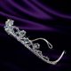 Princess Eleanor handmade Swarovski bridal tiara - thumbnail 5 click to replace large image