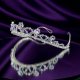 Princess Eleanor handmade Swarovski bridal tiara - thumbnail 6 click to replace large image