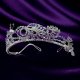 Princess Jasmine phoenix hadmade Swarovski tiara - thumbnail 4 click to replace large image