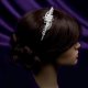 Princess Laura floral Swarovski bridal headband - thumbnail 11 click to replace large image