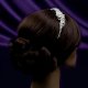 Princess Laura floral Swarovski bridal headband - thumbnail 12 click to replace large image