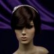 Princess Laura floral Swarovski bridal headband - thumbnail 7 click to replace large image