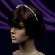 Princess Laura floral Swarovski bridal headband - thumbnail 8 click to replace large image