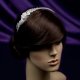 Princess Laura floral Swarovski bridal headband - thumbnail 9 click to replace large image